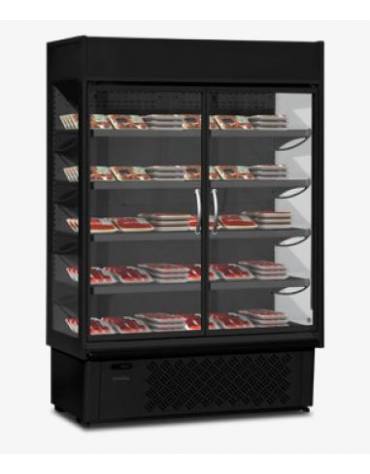 Murale refrigerato per latticini e salumi cm 233x76x202h