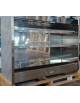 Espositore pensile refrigerato - N° 2 SPALLE CHIUSE INOX - N° 3 Ripiani inox - Tenda notte inclusa - cm. 300x71x156h