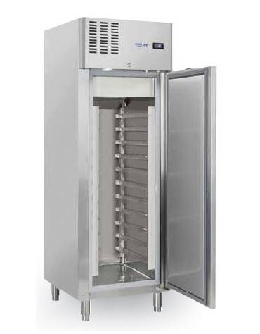 Armadio refrigerato per pasticceria, in acciaio inox, refrigerazione statica - cm 97,5x74x202,5h