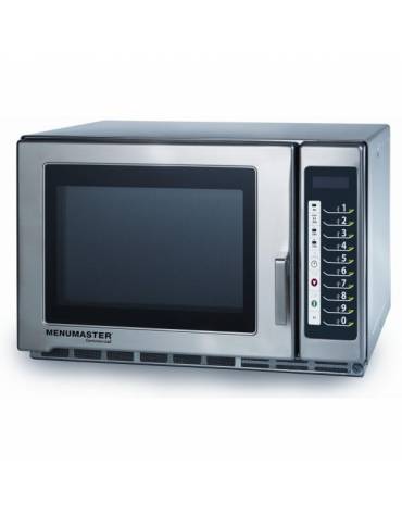 Forno microonde manuale Potenza resa 1.800 W - Capacità 34 lt.GN 2/3 - N° 2 Magnetron - 5 Livelli di potenza con 100 programmi
