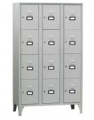 ARMADIO CASELLARIO 12 POSTI cm. 105 x 50 x 180 h.