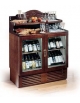 VETRINA BASSA PER VINI Madia Style - cm 117 x 59,5 x 154,5h