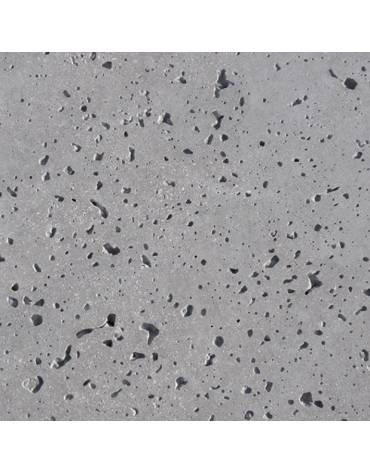 Fioriera tonda circolare in calcestruzzo cemento Diametro Ø cm 120 Altezza cm 80 - COLORE GRIGIO EFFETTO PIETRA - CAM