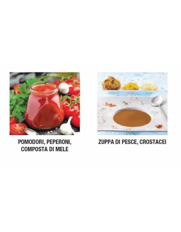 PASSAVERDURE DENOCCIOLATOREPER FRUTTA MATURA - ESTRATTORE PER MARMELLATE E COMPOSTE DI FRUTTA E VERDURE