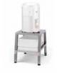 Supporto inox per pelapatate con filtro
