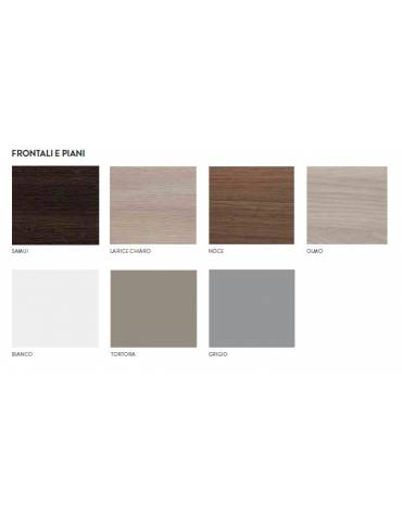 Scrivania ufficio operativa - gamba a U - cm 140x80x72h