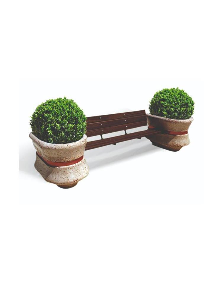 2 Fioriere Rotonde Con Carrello - Acciaio Inox 25-30cm | Ruote Con Freni