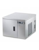 Abbattitore/surgelatore 3 teglie GN 2/3 da banco - Esterno in lamiera plastificata ed interno in acciaio inox AISI 304