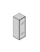 Contenitore 1 anta vetro 45x35x130h