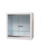 Armadio - pensile con 2 ante scorrevoli e 2 ripiani in vetro temperato - 2 ripiani - cm 60x30x60h