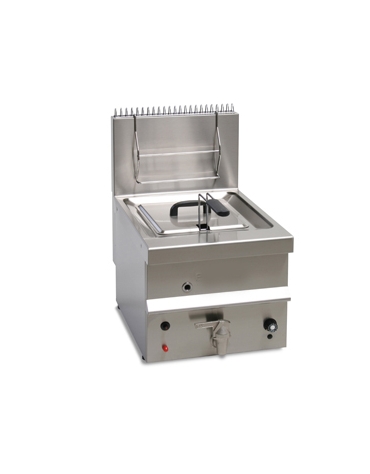 FRIGGITRICE A GAS N° 1 VASCA 10 LT DA BANCO-VASCA PULITA - CM 40X60X69,8H