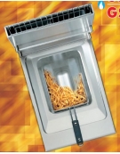 FRIGGITRICE A GAS N° 1 VASCA 10 LT DA BANCO-VASCA PULITA - CM 40X60X69,8H