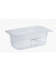 BACINELLA  POLIPROPILENE IML GASTRONORM 1/4GN - Larghezza mm 265 - Profondità mm 162 - Altezza mm 150