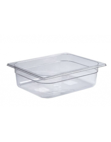 BACINELLA GASTRONORM TRITAN GN1/2 BPA FREE - Larghezza mm 353 - Profondità mm 265 - Altezza mm 150