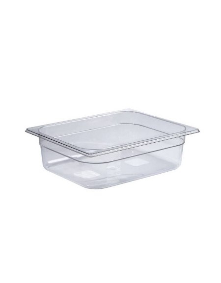 BACINELLA GASTRONORM TRITAN GN1/2 BPA FREE - Larghezza mm 353 - Profondità mm 265 - Altezza mm 150