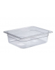 BACINELLA GASTRONORM TRITAN GN1/2 BPA FREE - Larghezza mm 353 - Profondità mm 265 - Altezza mm 150