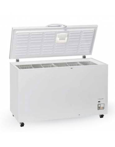 Congelatore a pozzetto con 3 cesti - capacità Lt 600- refrigerazione statica -15°/-25°C - Classe C - cm 180,4x69,5x94,5h