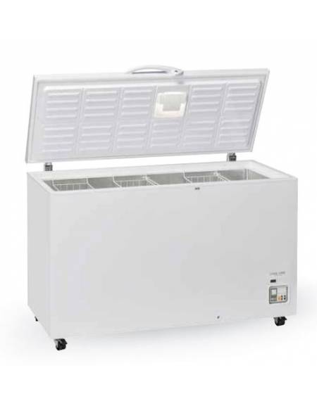 Congelatore a pozzetto con 3 cesti - capacità Lt 600- refrigerazione statica -15°/-25°C - Classe C - cm 180,4x69,5x94,5h