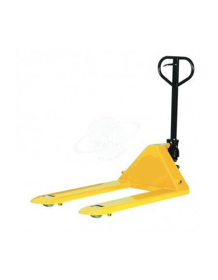 Carrello Transpallet per ortofrutta - forche larghe cm 100x68,5 - Lunghezza totale mm 1350 - portata Kg 2500