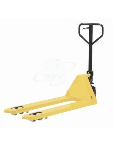 Carrello Transpallet con comando a leva a 3 posizioni - forche cm 115x54 - portata Kg. 3000