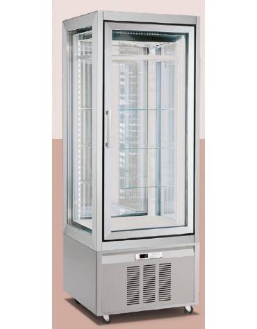 Vetrina Refrigerata per Carne - Griglie In Acciaio Inox - Capacità 550 Lt mm 795x730x2005h