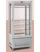 Vetrina verticale Refrigerata per Carne - Capacità 600 Lt - N° 4 Pareti vetrate -Refrigerazione ventilata 0° +4°C -cm 85x65x190H
