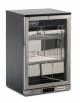 Frigo retrobanco statico con agitatore d'aria per bevande - lt 133  - temperatura 0°C/+10°C - Cornice porta Inox - cm 60x53x89,6