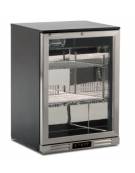 Espositore refrigerato orizzontale per bibite 1 porta - Capacità netta lt 121 - Temperatura 0 °C/+10 °C - cm 60x53x83,5h