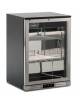 Espositore refrigerato orizzontale per bibite 1 porta - Capacità netta lt 121 - Temperatura 0 °C/+10 °C - cm 60x53x83,5h