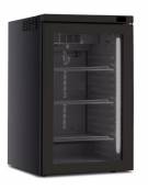 Vetrina bevande refrigerata bassa sottobanco +° +10°C colore nero - 162 litri lordi - cm 59,5x64,5x84h