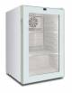 Frigo sopra banco Lt 87 statico  0°C/+10°C per bevande con agitatore di aria-porta a sfioro senza cornice-cm 43,5x48,6x68,5h