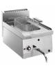 Friggitrice a gas da banco - Capacita' vasca Lt 8  - Potenza Kw 6,7 - DIMENSIONI CM.40x60x29