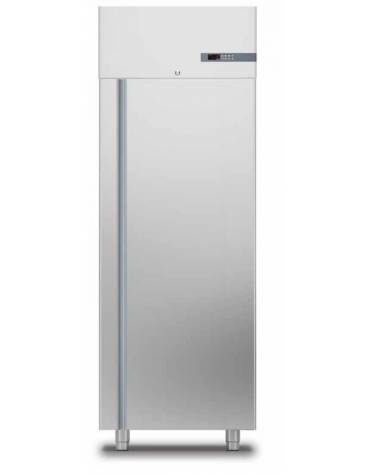 Armadio frigorifero inox ventilato professionale  Lt 700  -2+8 C