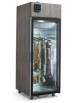 ARMADIO FRIGO STAGIONATURA SALUMI LT 700 CON PORTA A VETRO - TEMPERATURA +2/+25°C - UMIDITA' DAL 40 AL 95% - CM 72,5x79,7x202H