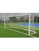 Coppia porte calcio a 7, m.6x2 in alluminio, con bussole