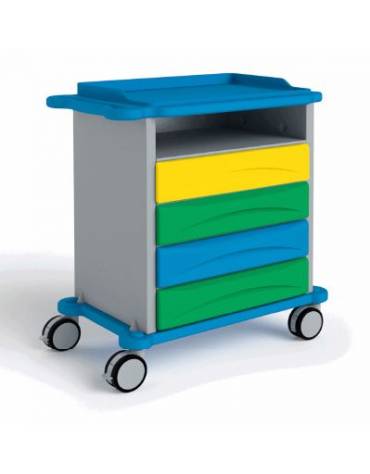 CARRELLO TERAPIA CON VANO A GIORNO