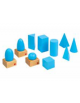 SOLIDI GEOMETRICI PICCOLI, SENZA SCATOLA - MONTESSORI