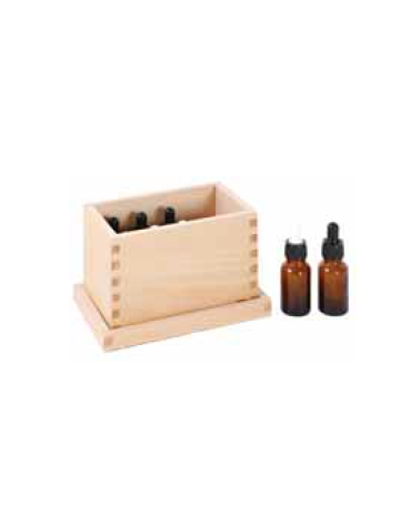 BOTTIGLIETTE PER ESERCIZI GUSTATIVI - MONTESSORI