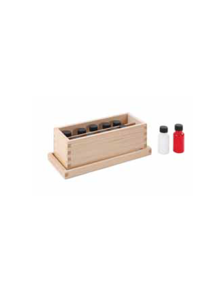 BOTTIGLIETTE PER ESERCIZI OLFATTIVI - MONTESSORI