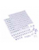 ALFABETARIO STAMPATO, BLU - MONTESSORI