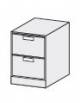 CLASSIFICATORE 2 CASSETTI CON SERRATURA cm. 47 x 62 x 71 h.