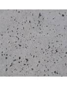 Cestone portarifiuti gettacarte in calcestruzzo Colore grigio pietra - con coperchio a ribalta e reggisacco - Diametro cm 50 - A