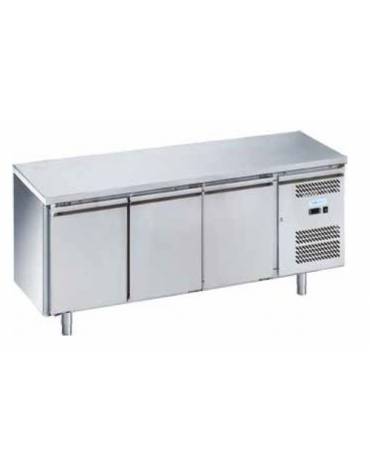 Tavolo refrigerato positivo 3 Porte cm. 179,5x60x85h