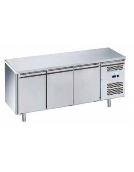 Tavolo refrigerato positivo 3 Porte cm. 179,5x60x85h