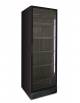 Frigo vetrina per bevande statico con agitatore 0°C/+10°C - capacità 382 Lt - Colore nero - cm 59,5x62x180,3h