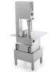 Segaossa inox con nastro lunghezza cm 240 - Altezza di taglio cm 35 - Piano di lavoro da mm 575x705 - TRIFASE