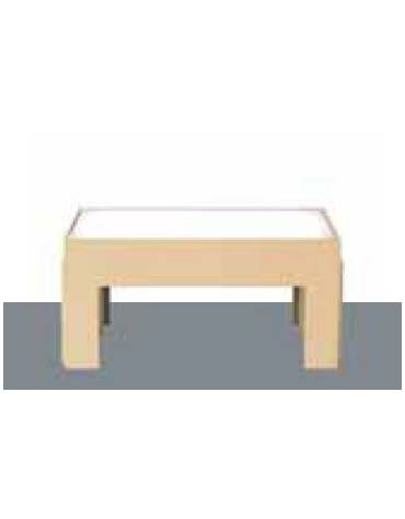 TAVOLO LUMINOSO FISSO cm 135x70x66h