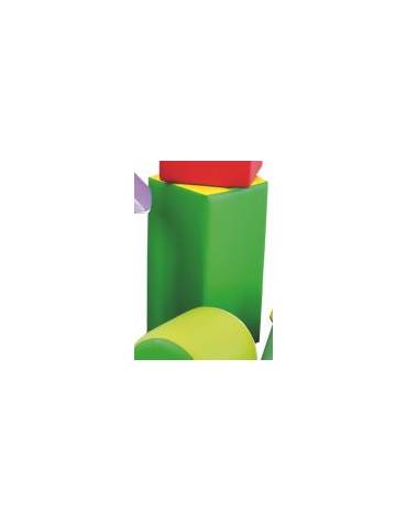 Cuscino a cubo rivestito in PVC cm. 30x30x30