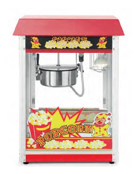 Macchina per pop corn - dimensioni mm 505x370x680h