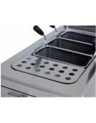 Cuocipasta a gas 1 vasca da 40 litri - cm. 40x70x85h